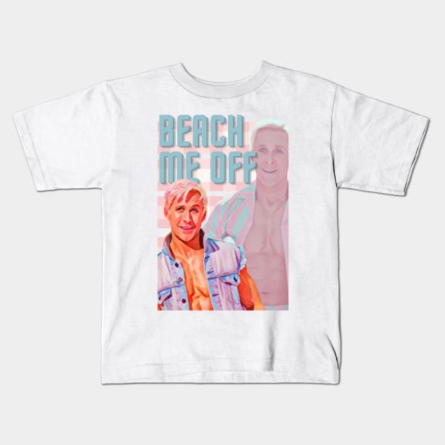 Beach Me Off Kids T-Shirt by Chelsea Seashell